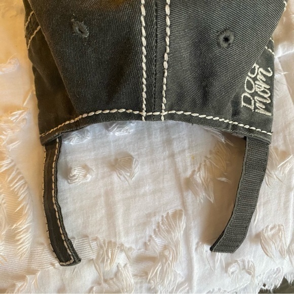 Dog Mom Distressed Baseball Cap Hat - Picture 8 of 10
